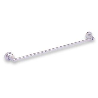 מוט למגבת - תליה בהדבקה וקדיחה - 60 ס"מ - פופולאר