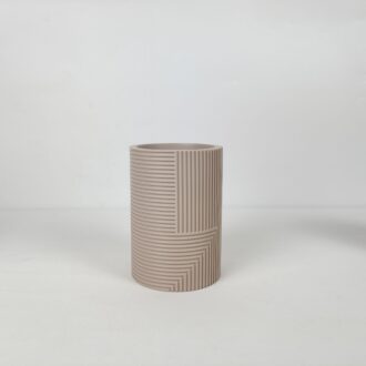 כוס בארי פסים-ורוד