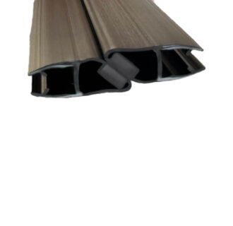 אטם למקלחון עם מגנט 8 מ"מ- 2 יחידות 1.9 מ' שחור