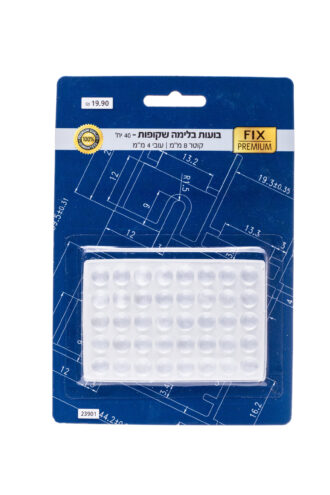 בועות בלימה שקוף - 40 יח'