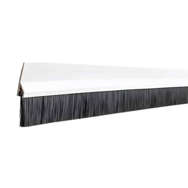 סף דלת מברשת - צבע לבן - אורך 1 מטר