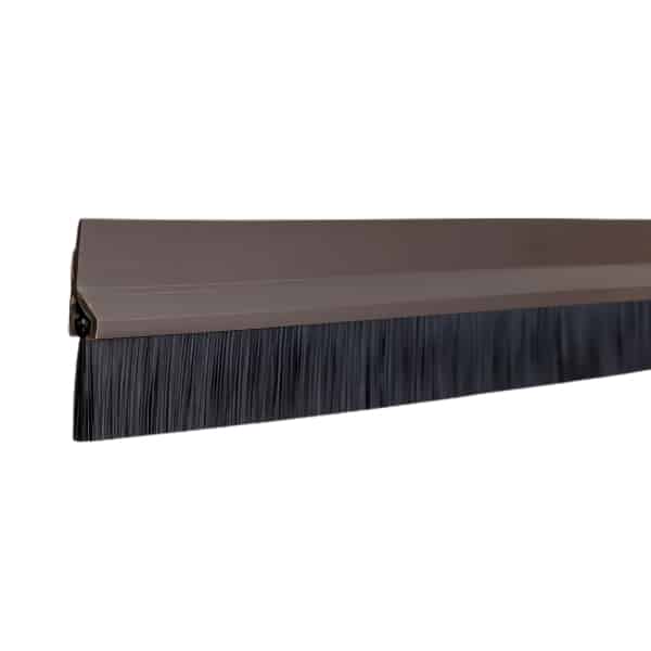 סף דלת מברשת - צבע לבן - אורך 1 מטר