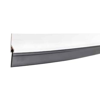 סף דלת גומי - צבע לבן - אורך 1 מטר