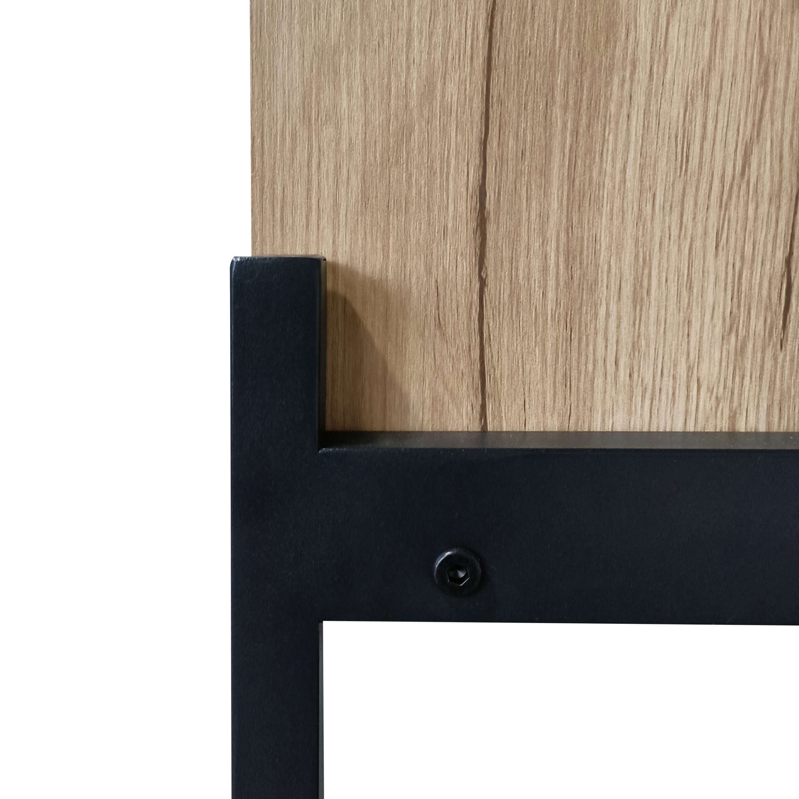 קונסולה שחור-אלון+ 2 מגירות דגם חניתה