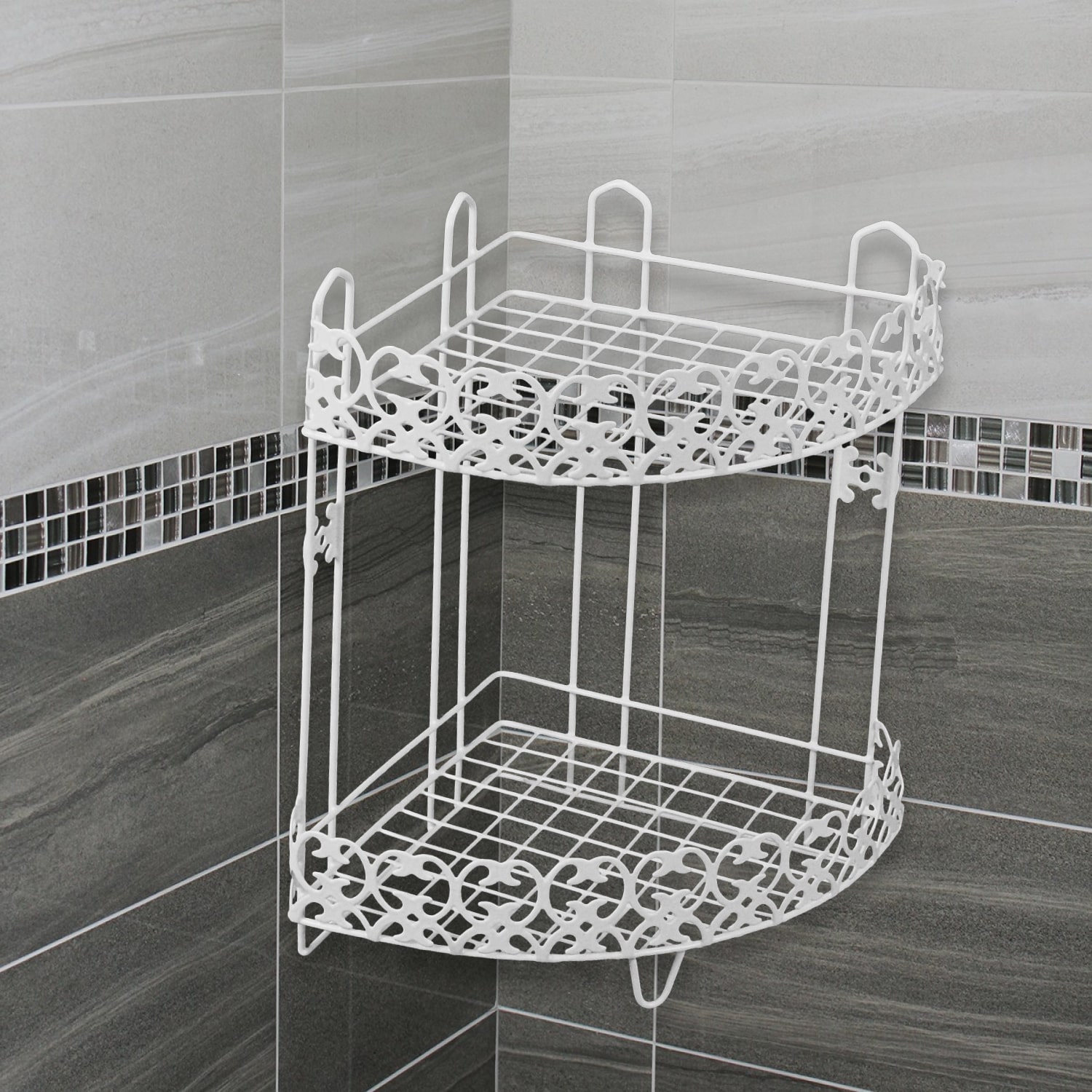 מתקן רשת פינתי 2 קומות לתליה או הנחה ספרינג