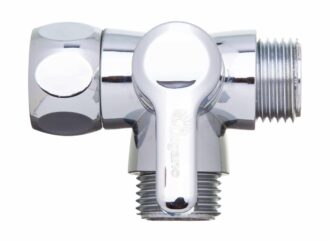 מפצל זרימה לשירותים - ספליטר כרום