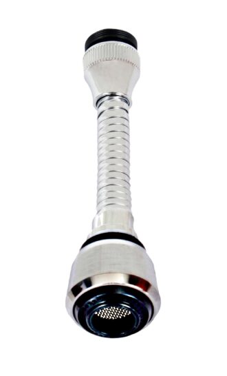 מעדן זרם 2 מצבים + צינורית נירוסטה גמישה במיוחד