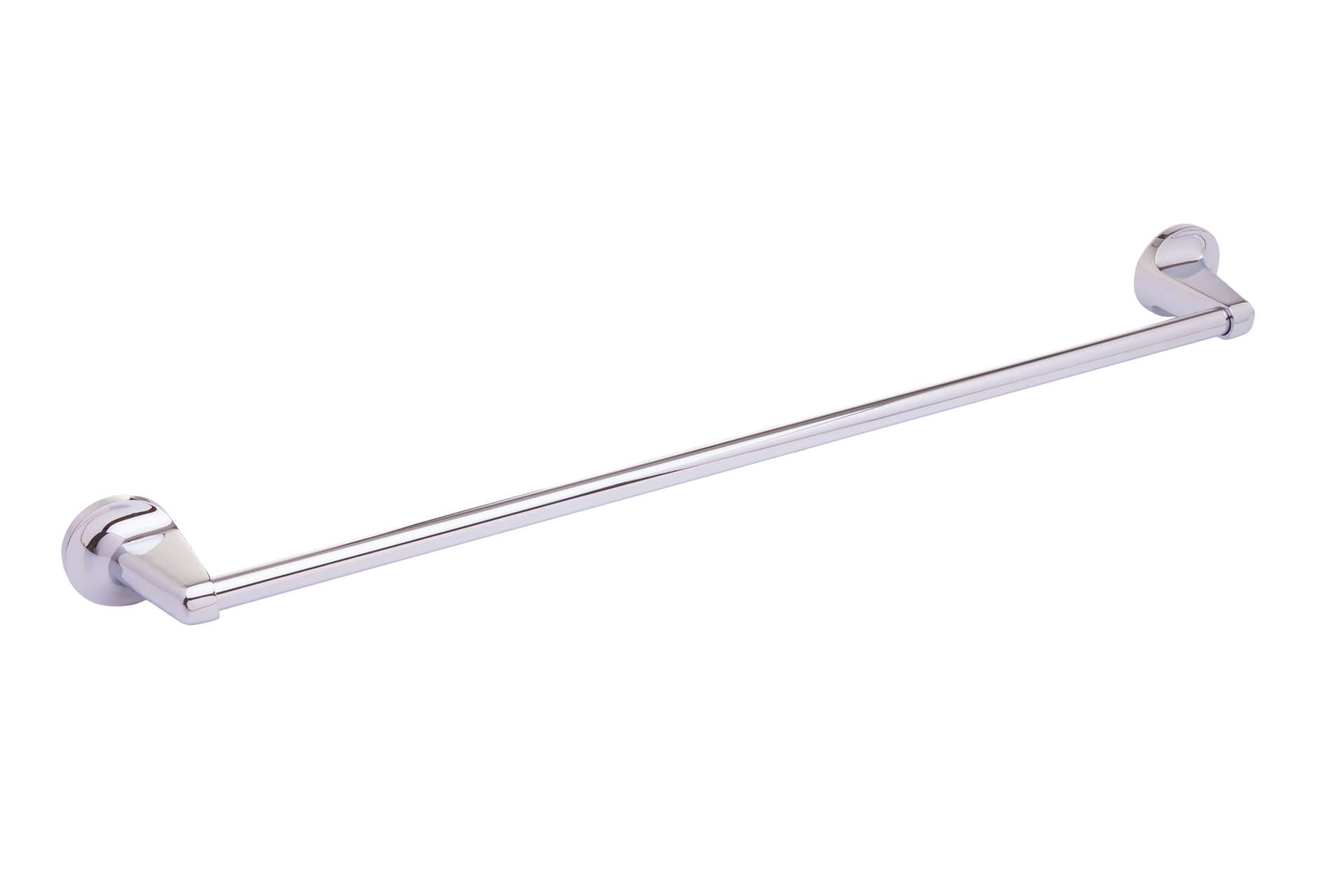 מוט למגבת - תליה בהדבקה וקדיחה - 60 ס"מ - פופולאר