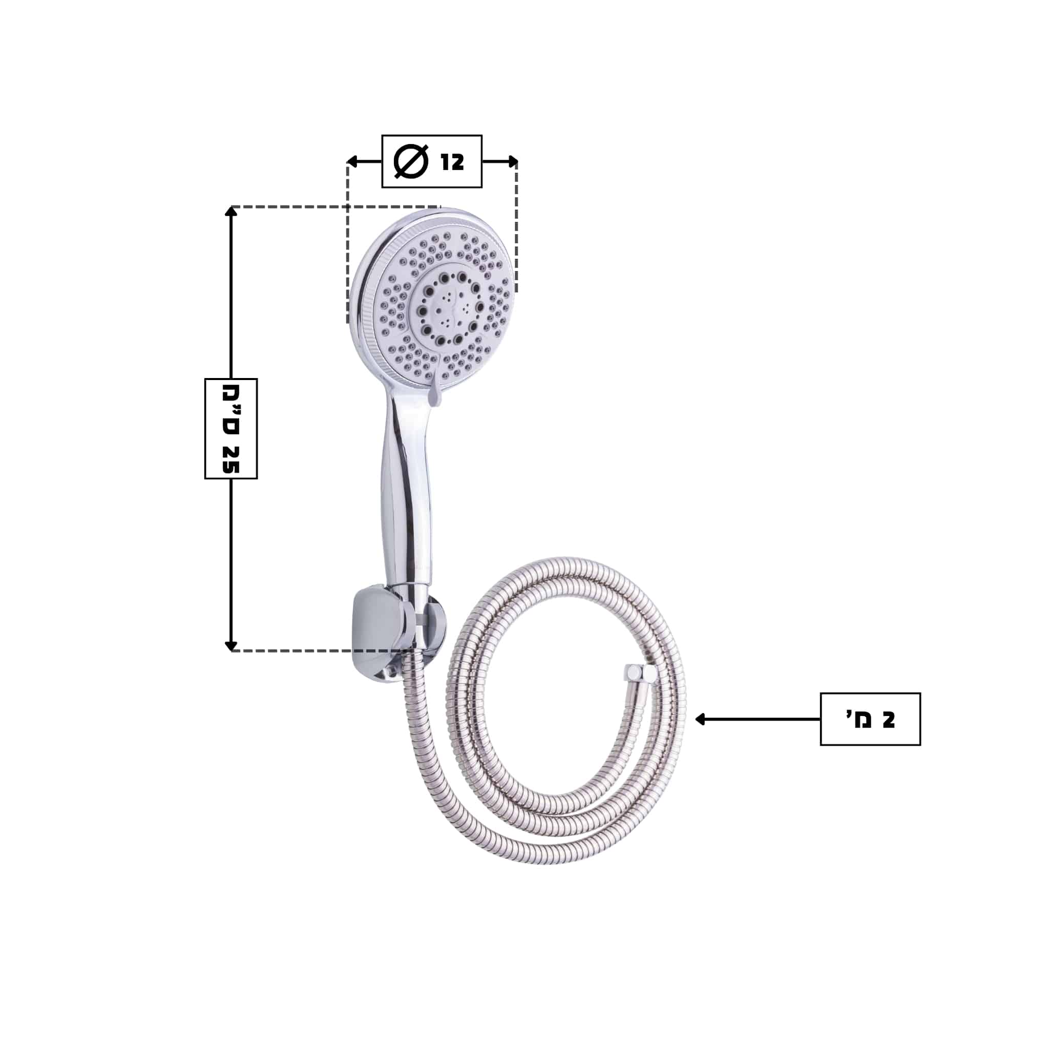 מברשת אסלה - לתליה לשירותים - סדרת פופולאר