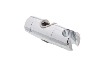 תפס אוניברסלי למוט מקלחת דגם POLO פולו למוטות בקוטר 19 - 25 מ''מ