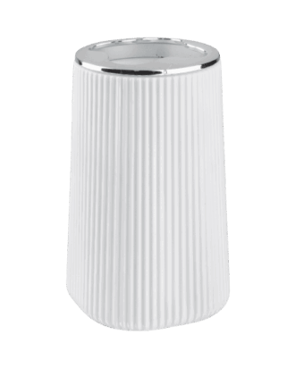 כוס למברשת שיניים - נורה לבן