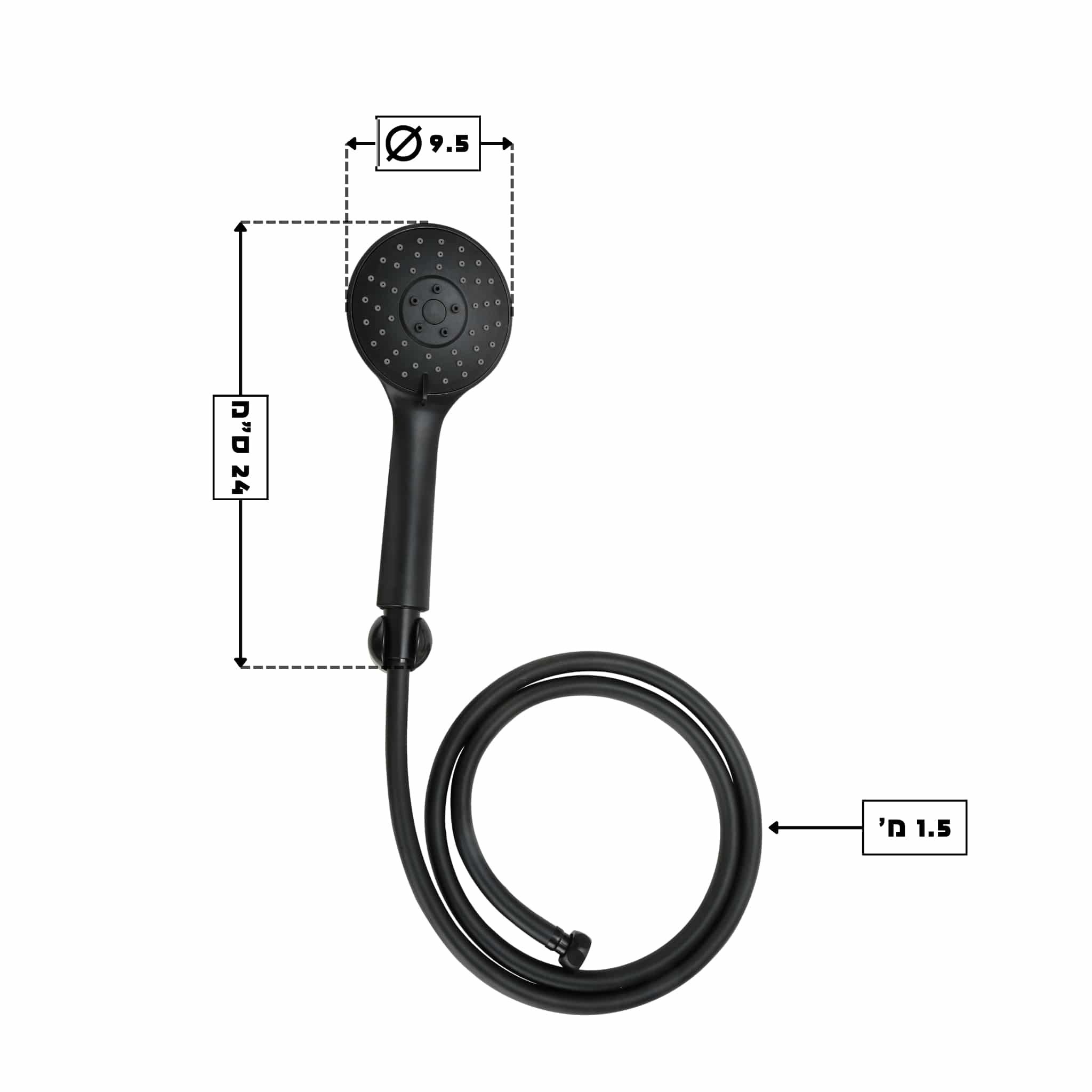 מברשת אסלה - לתליה לשירותים - סדרת פופולאר