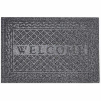 שטיח כניסה WELCOME 60*90 ס"מ - אפור