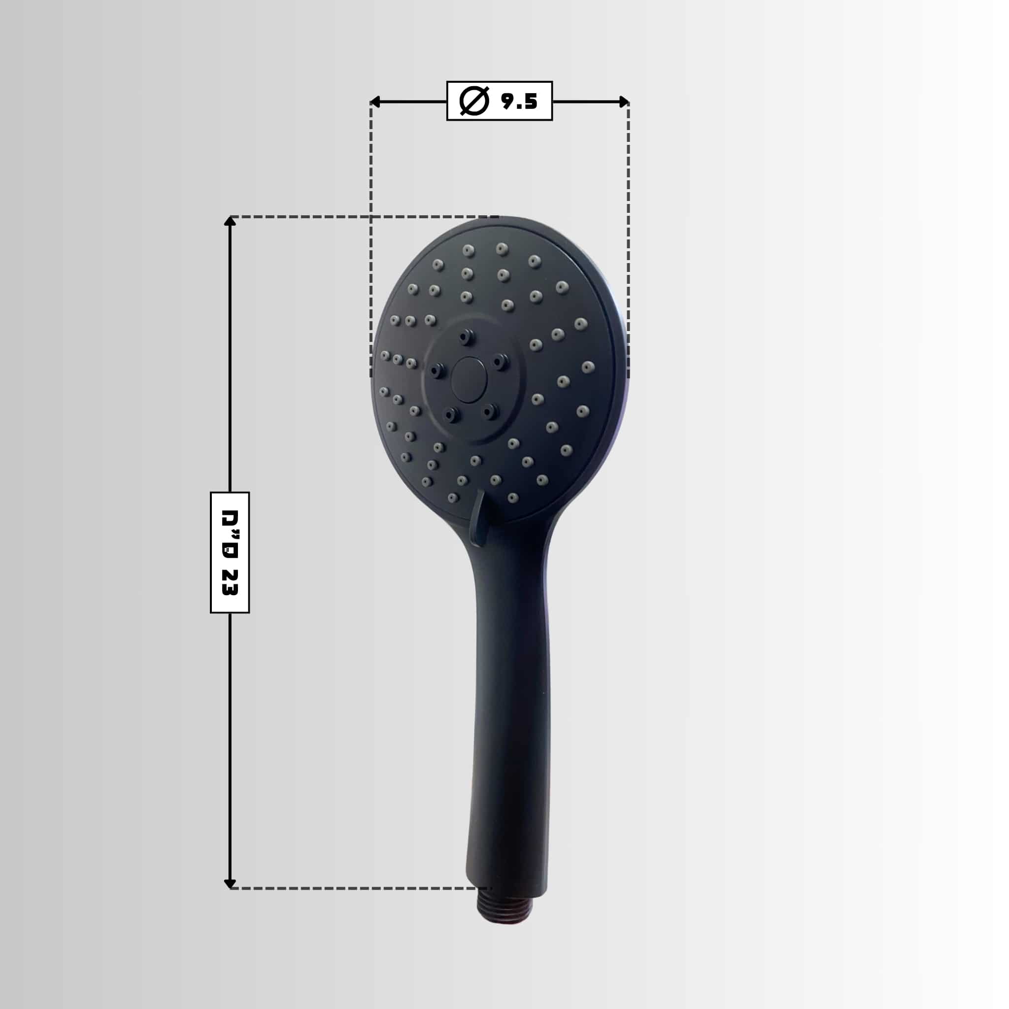 מזלף שחור 3 מצבים - אנה