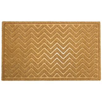 שטיח כניסה גלים 60*90 ס"מ בז'
