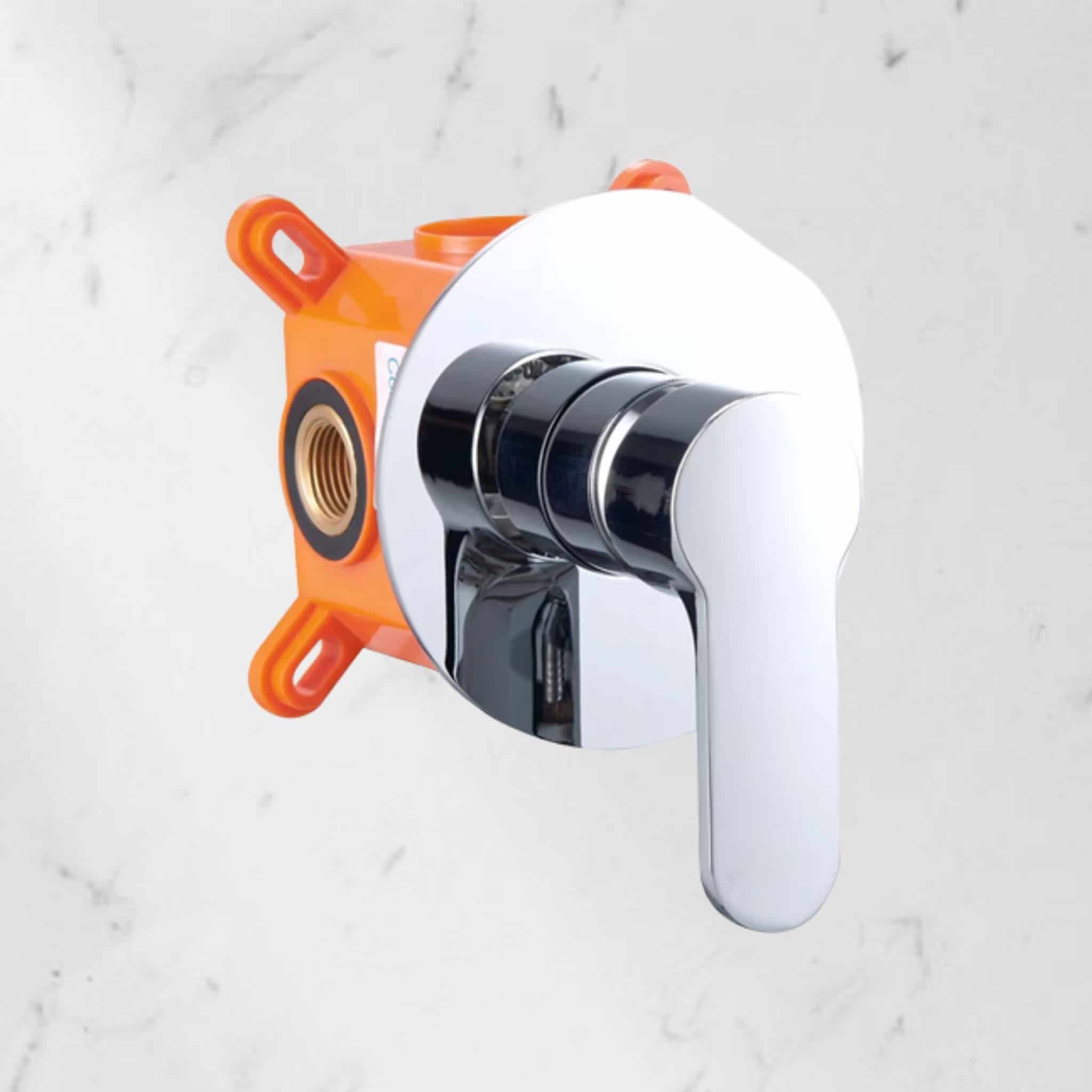 סוללה אמבטיה עם מזלף יד + צינור 1.5 מ' + תפס למזלף - שחור