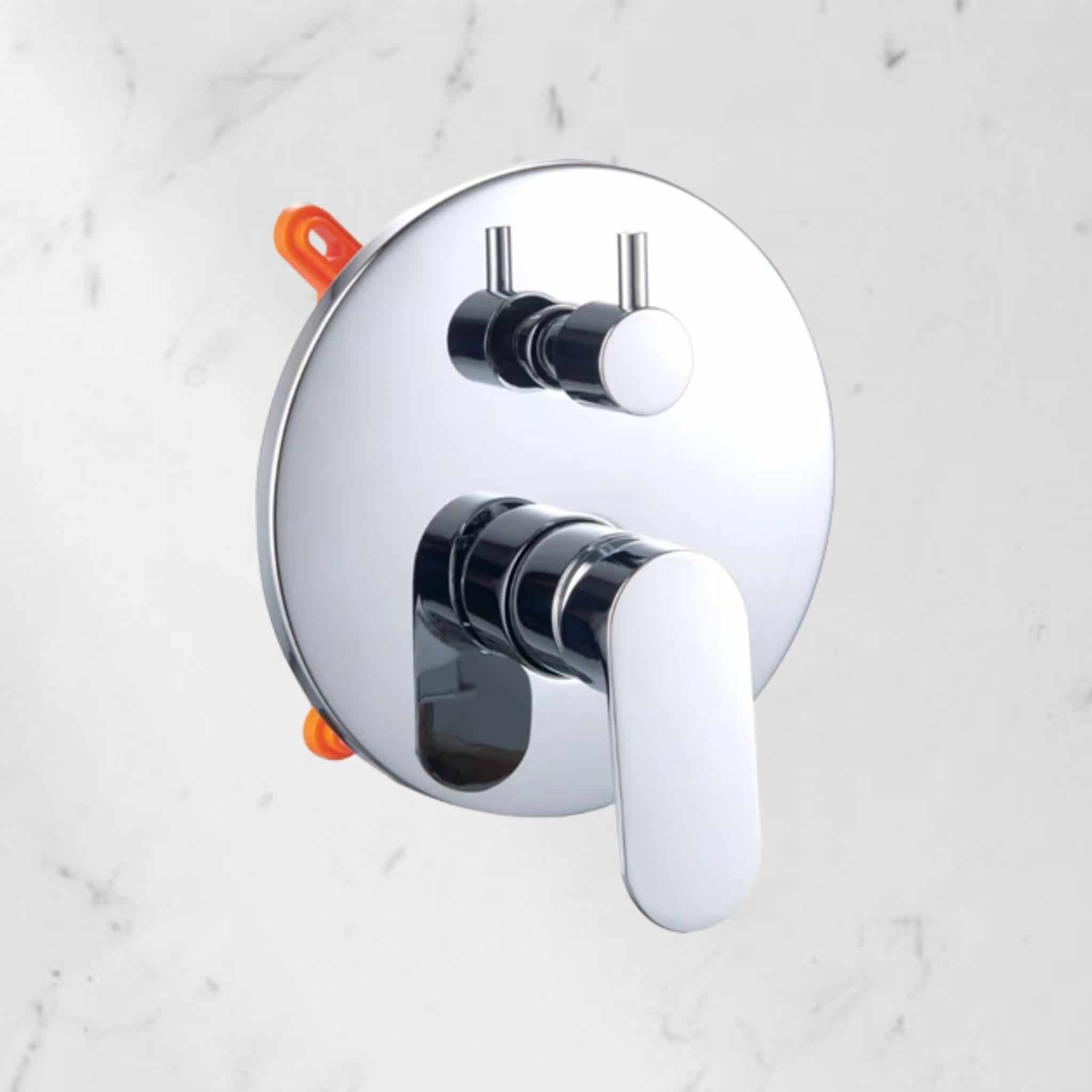 סוללה אמבטיה עם מזלף יד + צינור 1.5 מ' + תפס למזלף - שחור