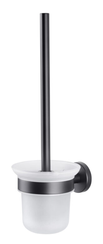 מברשת אסלה תלויה - גימור שחור