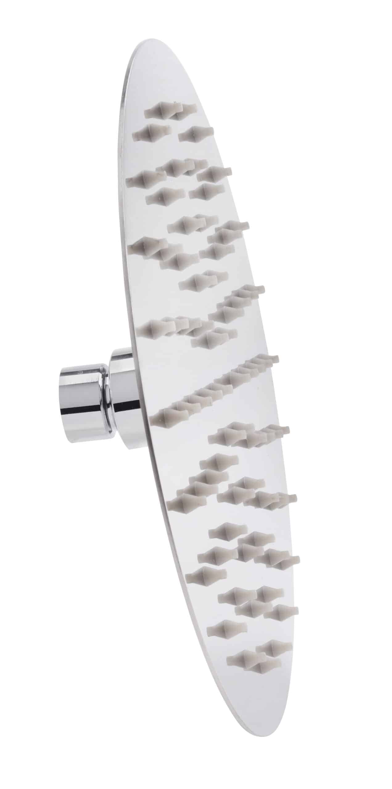 ראש מקלחת עגול נירוסטה 200 מ"מ אבוריו - AVORIO