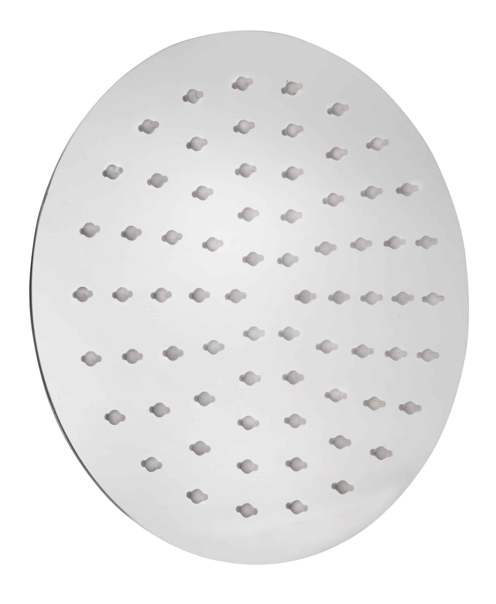 ראש מקלחת עגול נירוסטה 200 מ"מ אבוריו - AVORIO