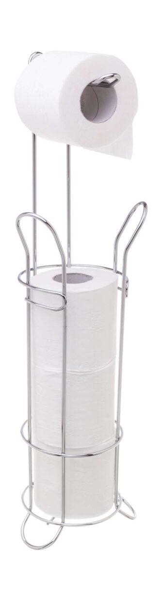 מעמד לנייר טואלט מצופה כרום - לוטוס