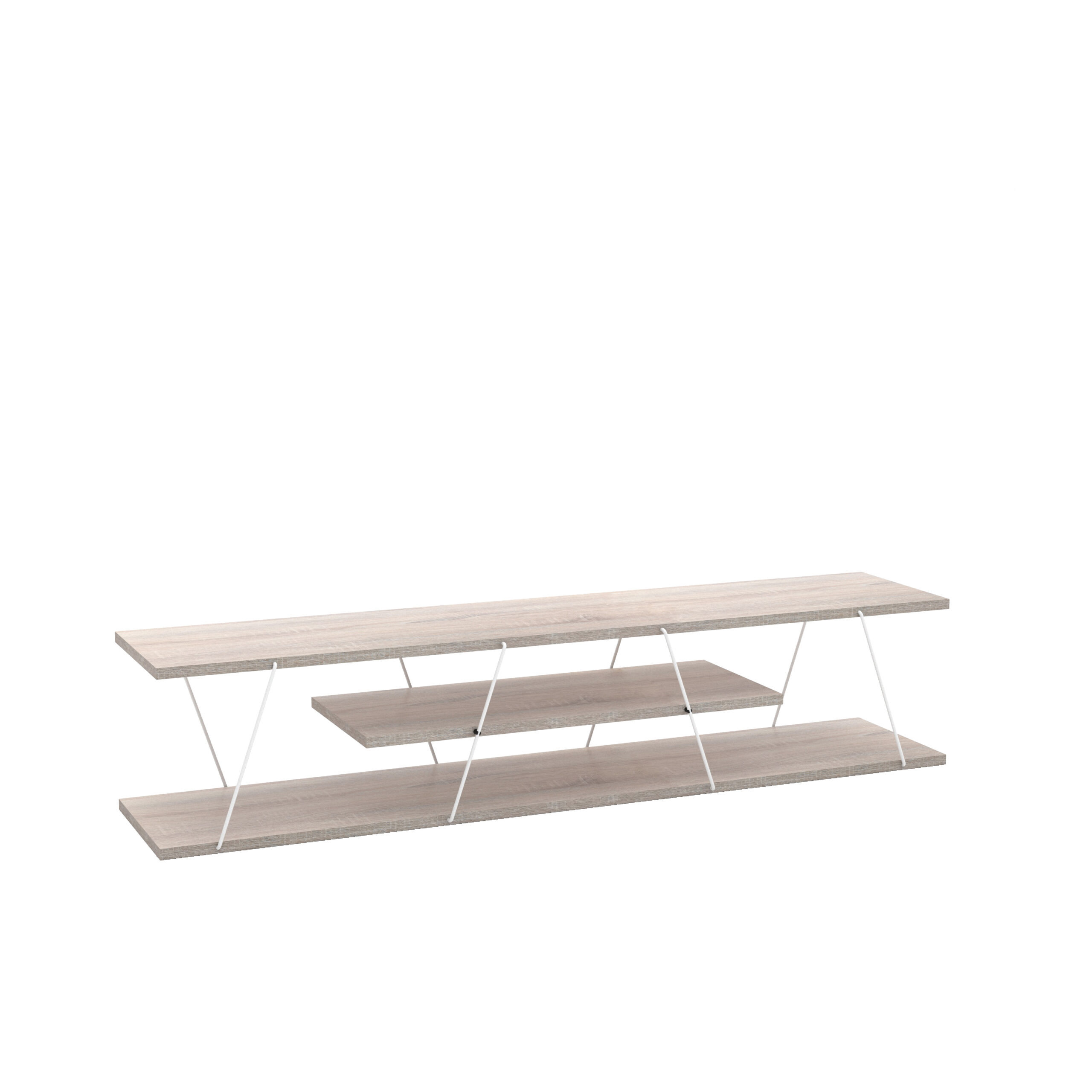 מזנון מעוצב גוון לבן וזהב