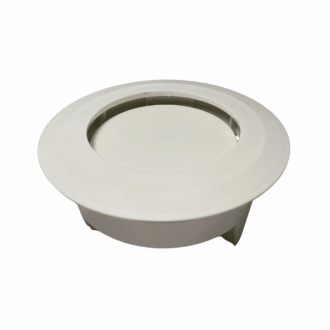 מכסה ביוב עגול עם שפה - לבן pumpit
