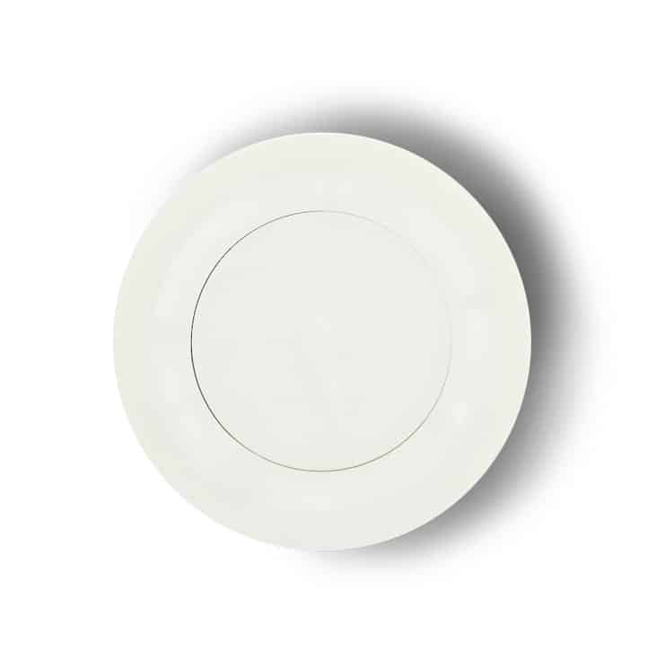 מכסה ביוב עגול עם שפה - לבן pumpit