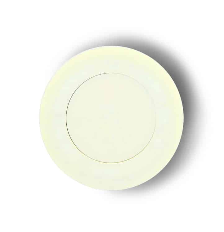 מכסה ביוב עגול עם שפה - שמנת pumpit