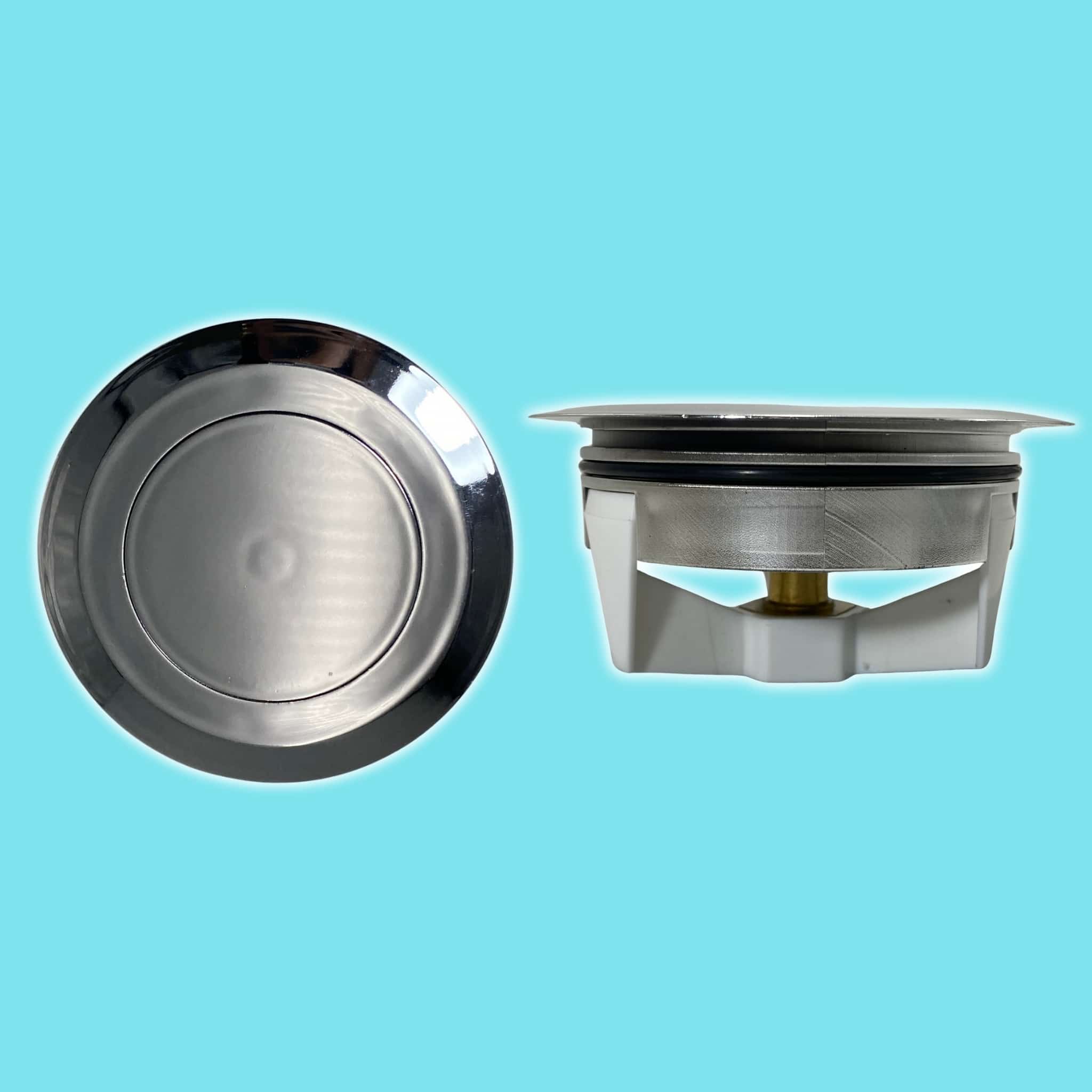 מכסה ביוב עגול עם שפה - שמנת pumpit