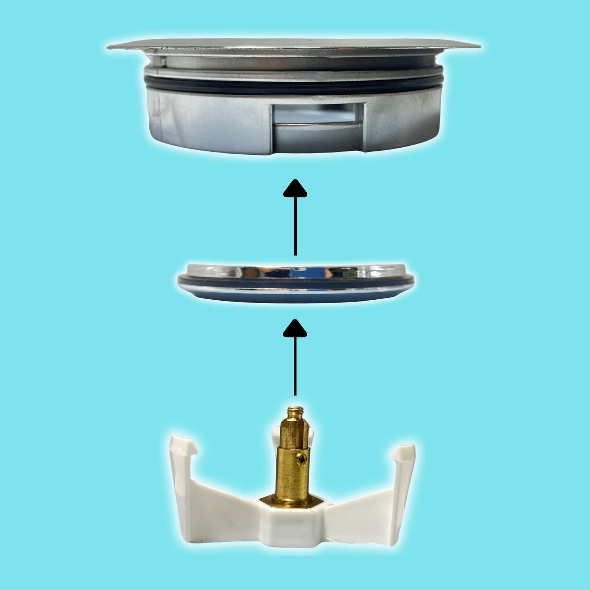 מכסה ביוב עגול עם שפה - שמנת pumpit