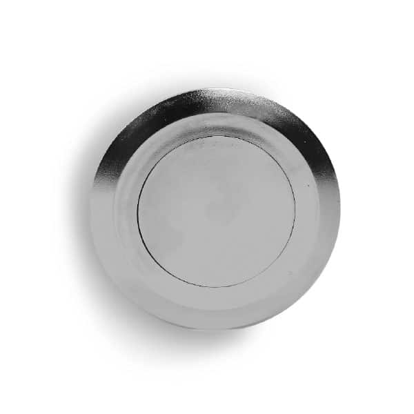 מכסה ביוב עגול עם שפה - ניקל pumpit
