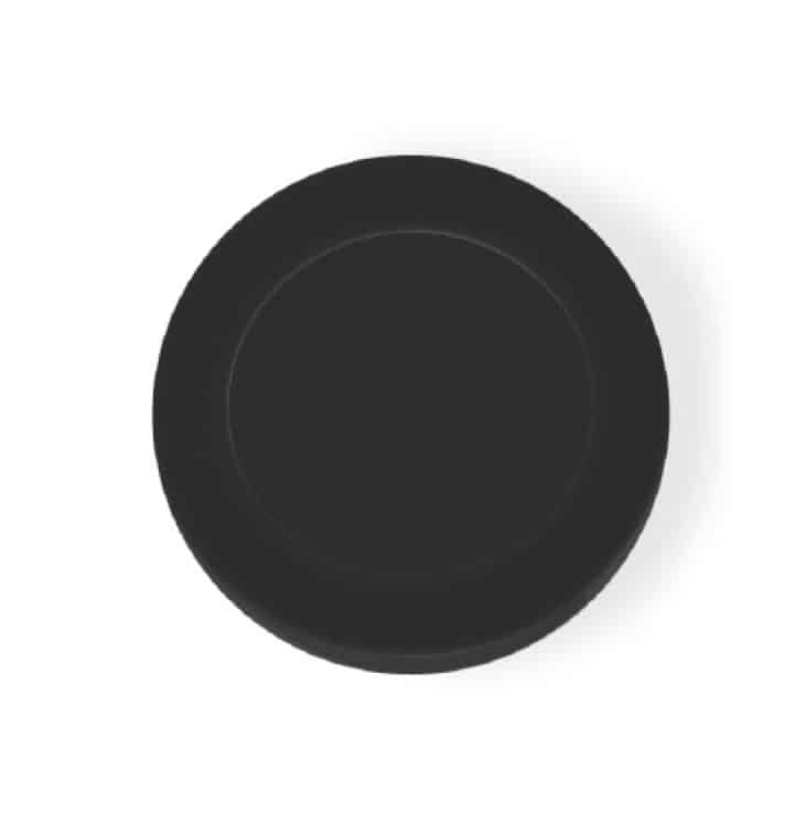 מכסה ביוב עגול ללא שפה - שחור pumpit