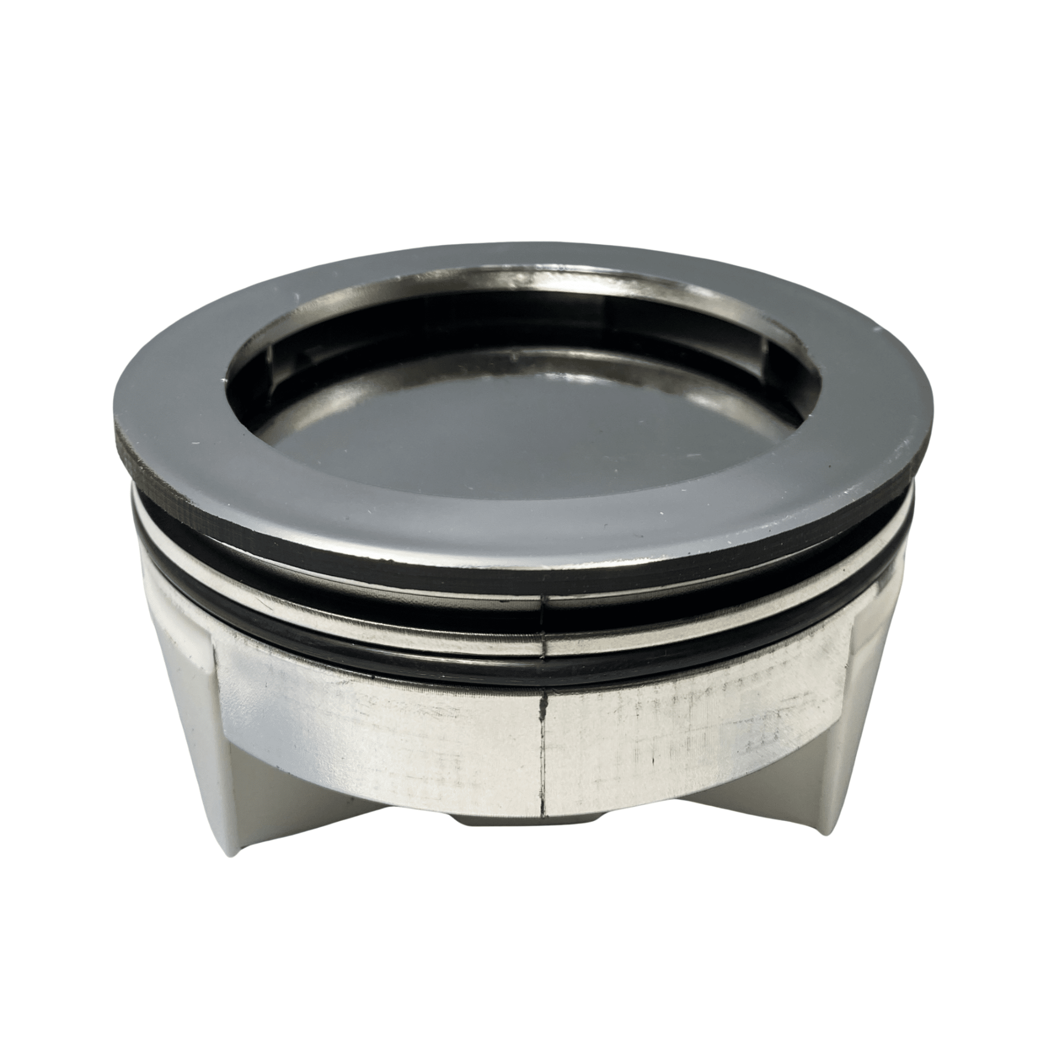 מכסה ביוב ריבוע ללא שפה - לבן pumpit