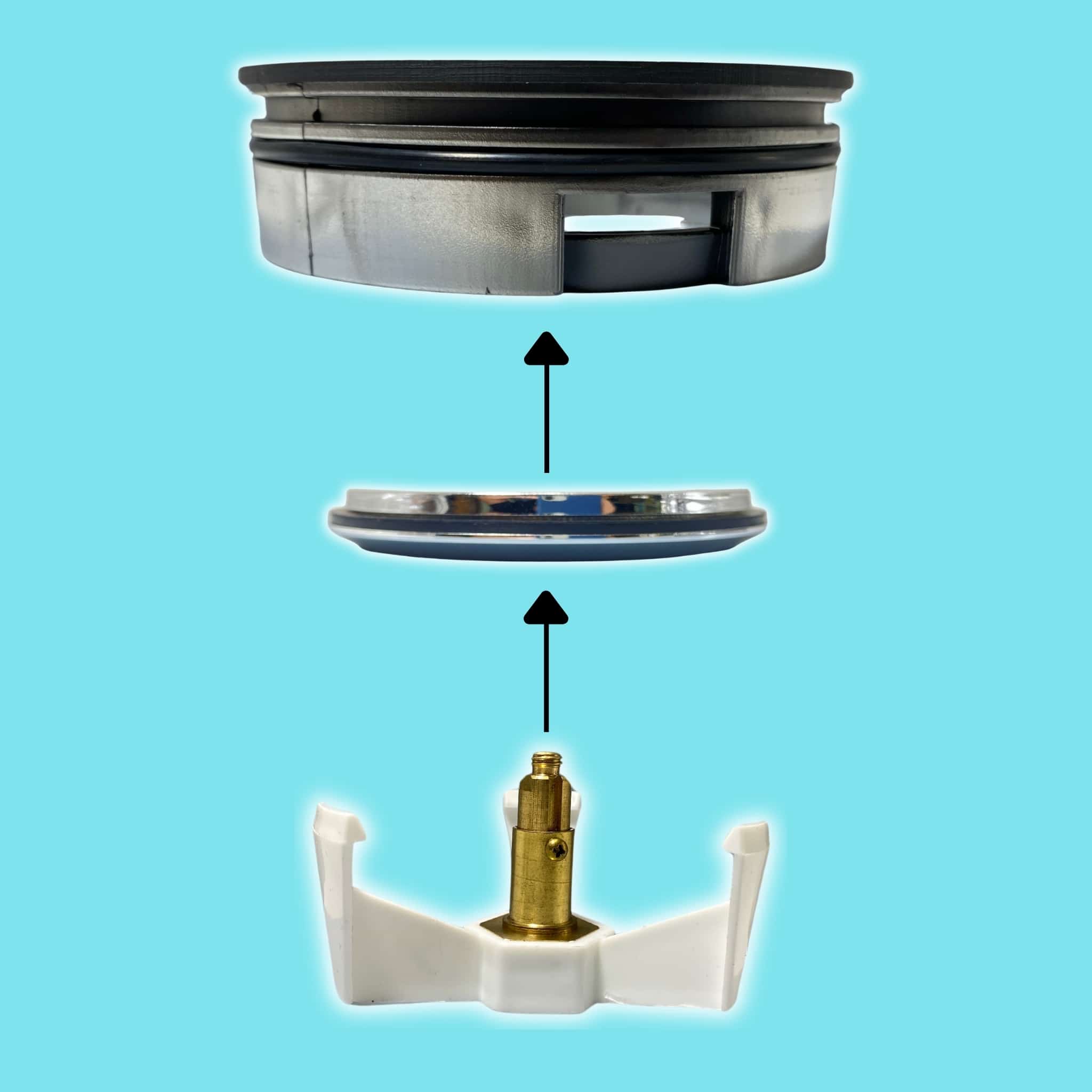 מכסה ביוב עגול עם שפה - שמנת pumpit