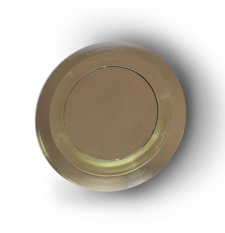 מכסה ביוב עגול עם שפה - ברונזה pumpit