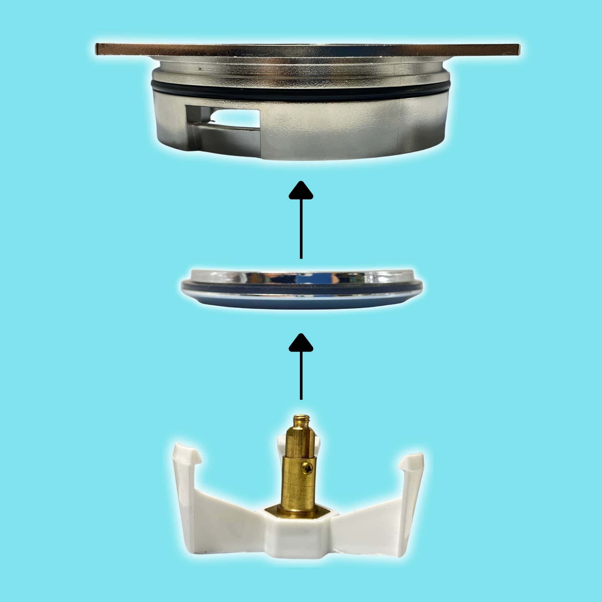 מכסה ביוב עגול עם שפה - שמנת pumpit