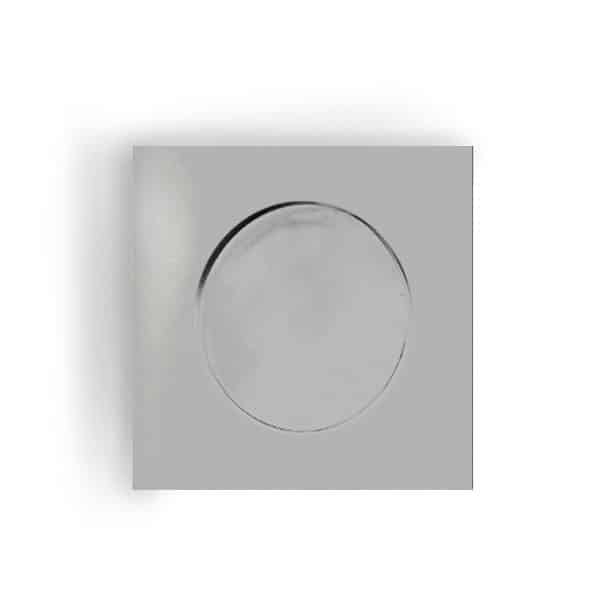 מכסה ביוב ריבוע ללא שפה - ניקל pumpit