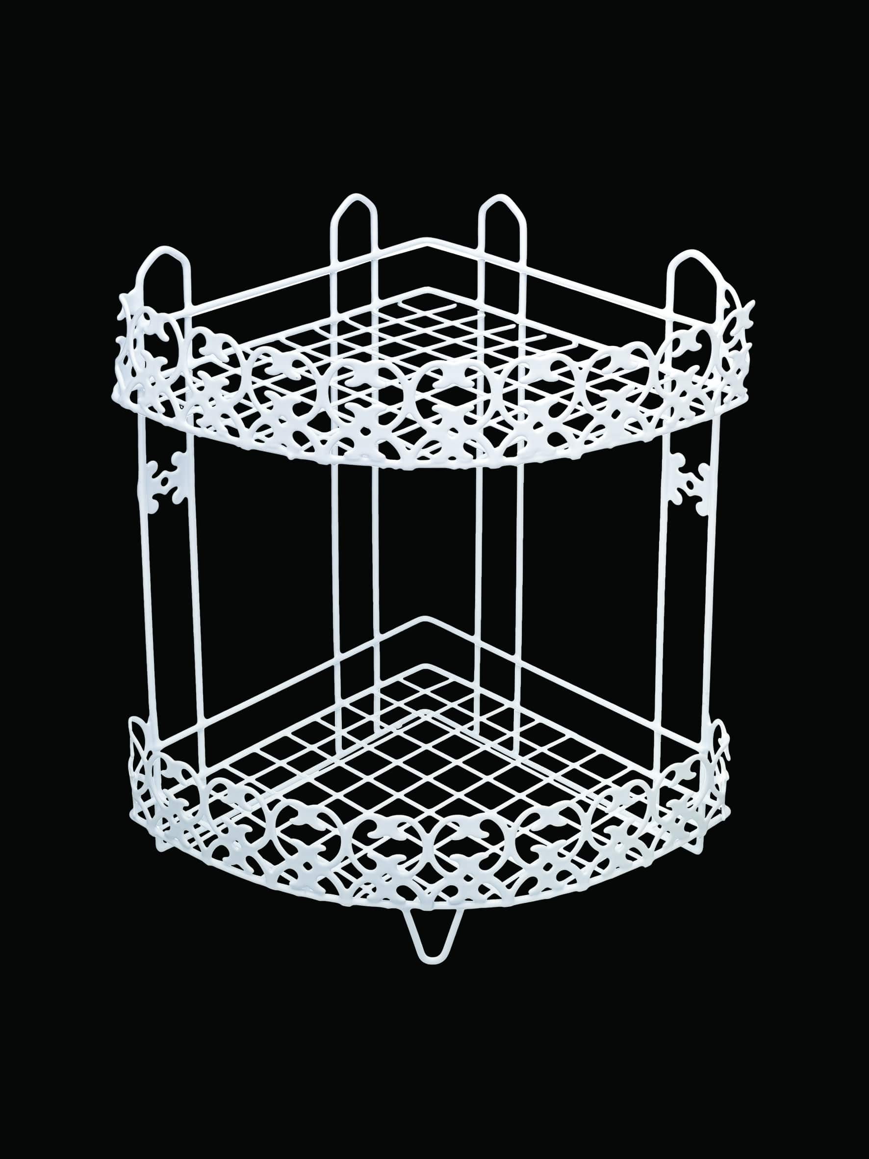 מתקן רשת פינתי 2 קומות לתליה או הנחה ספרינג